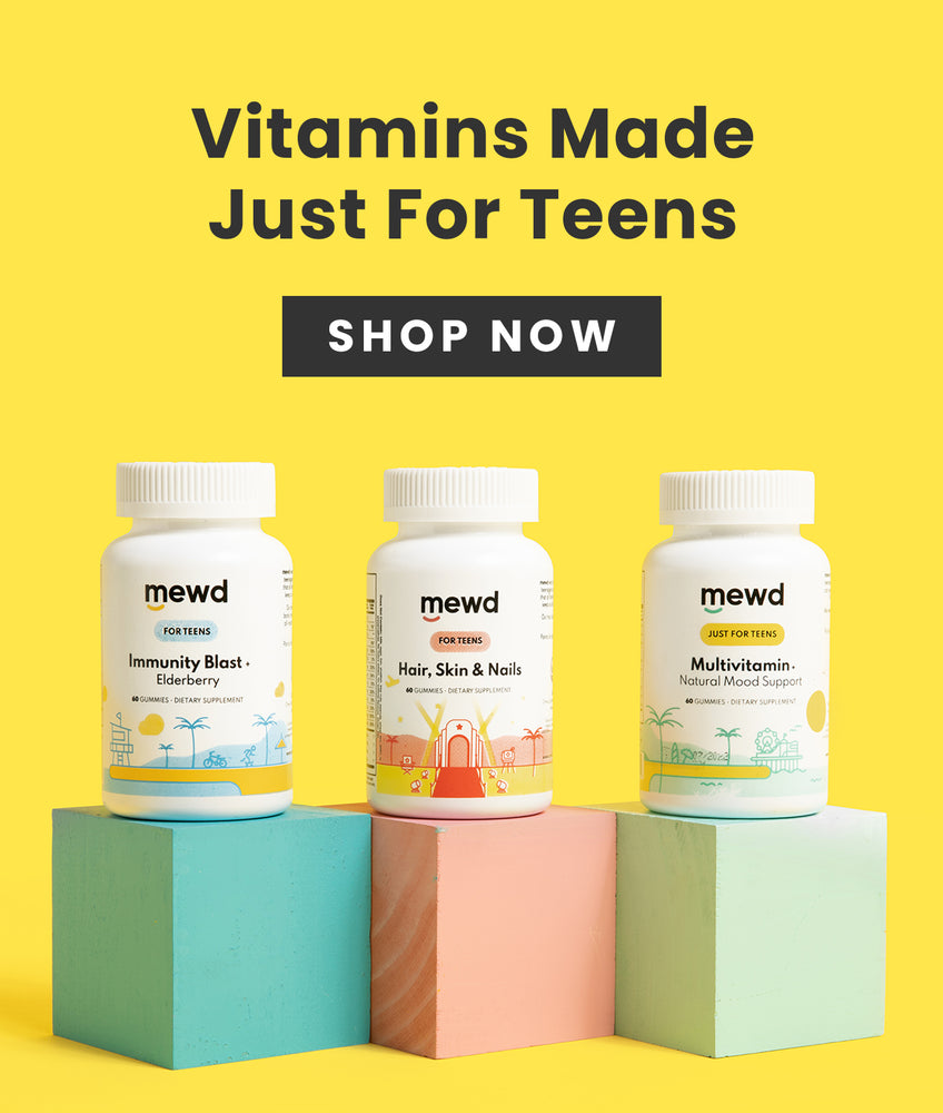 Mewd Gummy Vitamins Just for Teens mewd